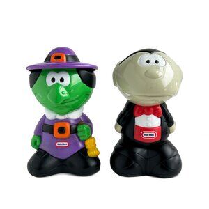 Vintage Little Tikes Halloween Witch & Dracula Flashlight